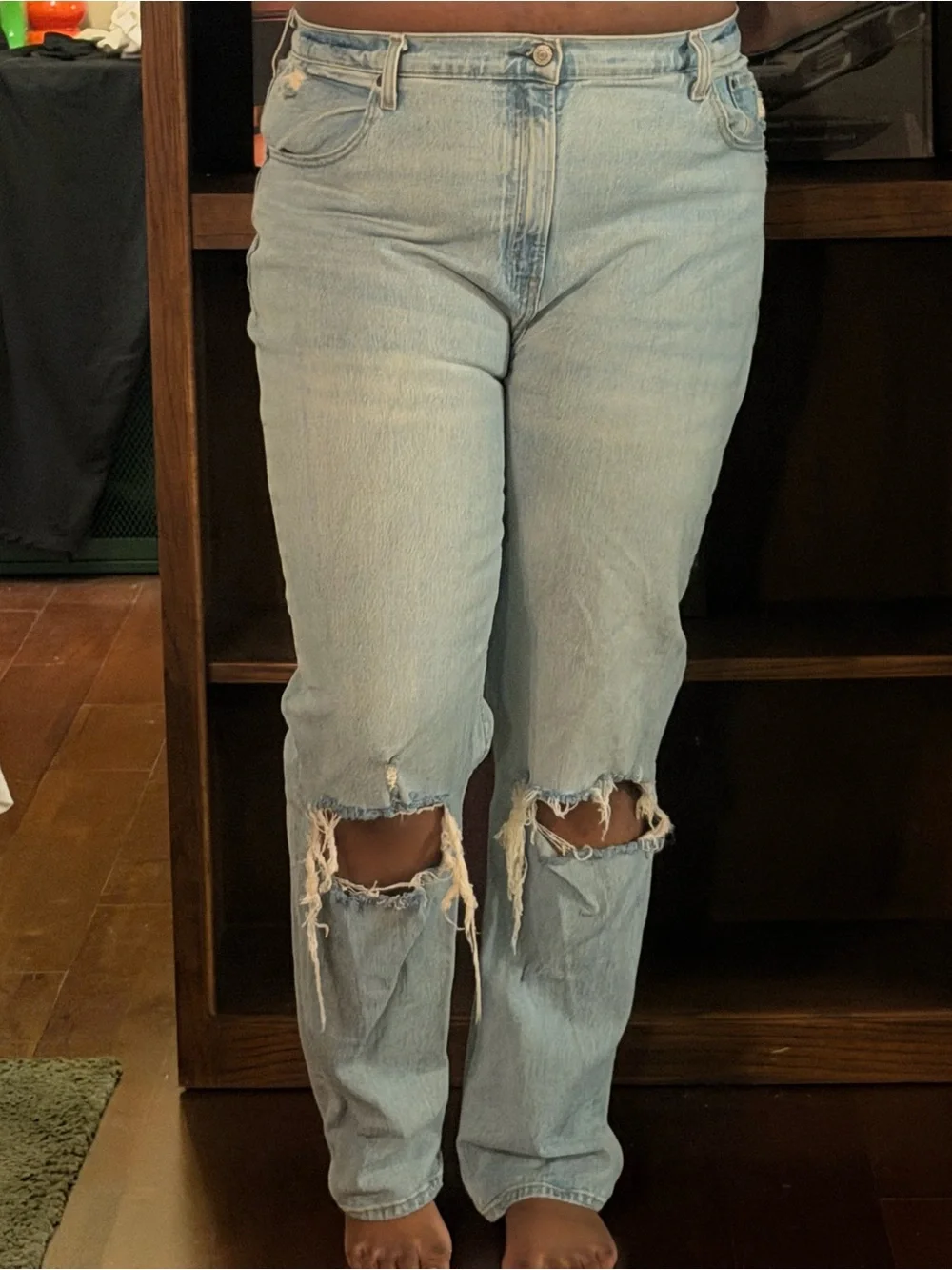 Abercrombie & Fitch The 90’s Straight Ultra High Rise Jeans